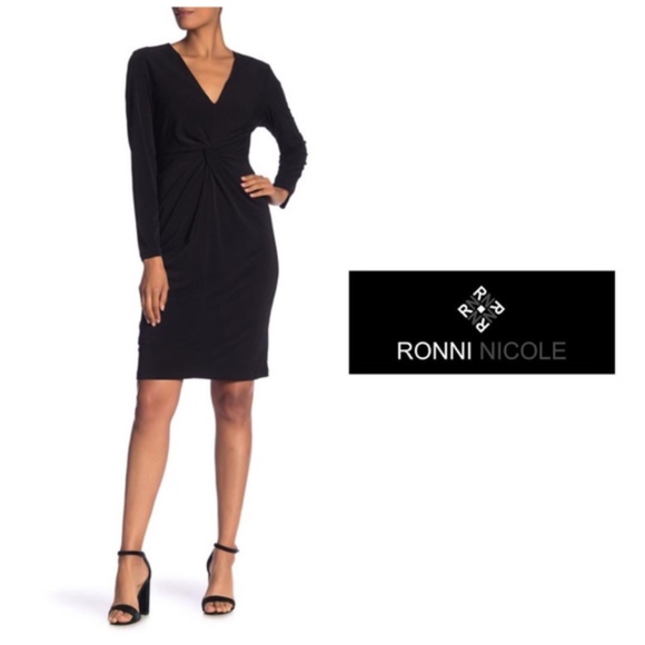 Ronni Nicole Dresses & Skirts - RONNI NICOLE Solid Knot Dress